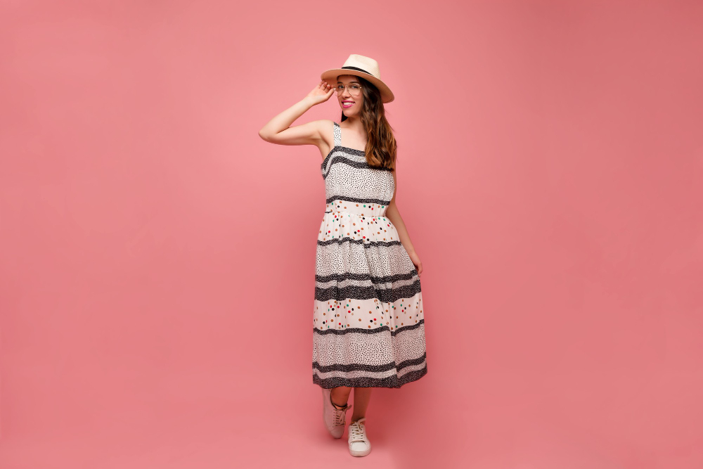 dress midi terbaru
