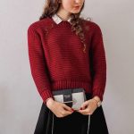 cardigan rajut pendek wanita
