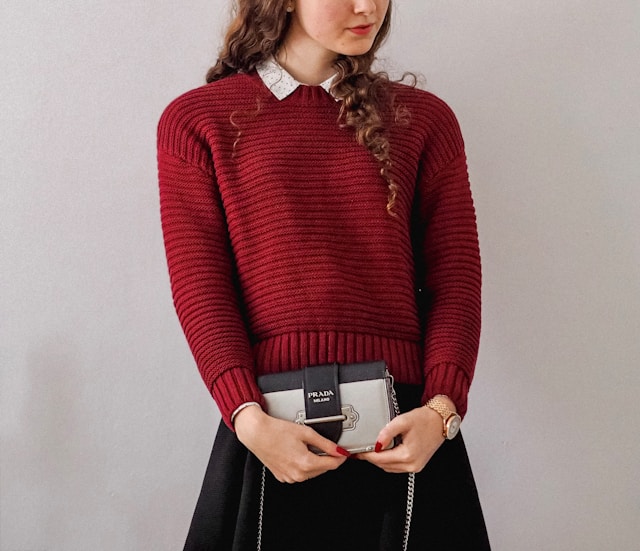 cardigan rajut pendek wanita