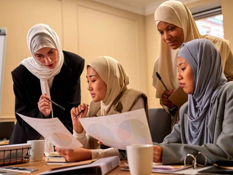 Jasa Desain Jilbab Printing
