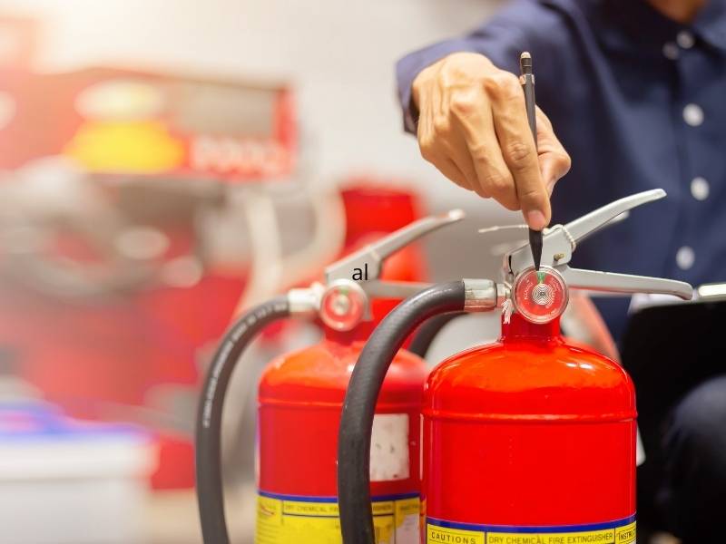 fire extinguisher suppression system