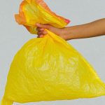 kantong plastik infeksius kuning